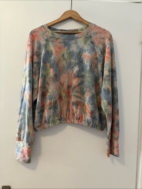 Tie-Dye Crew Neck Sweater. Made in Québec!